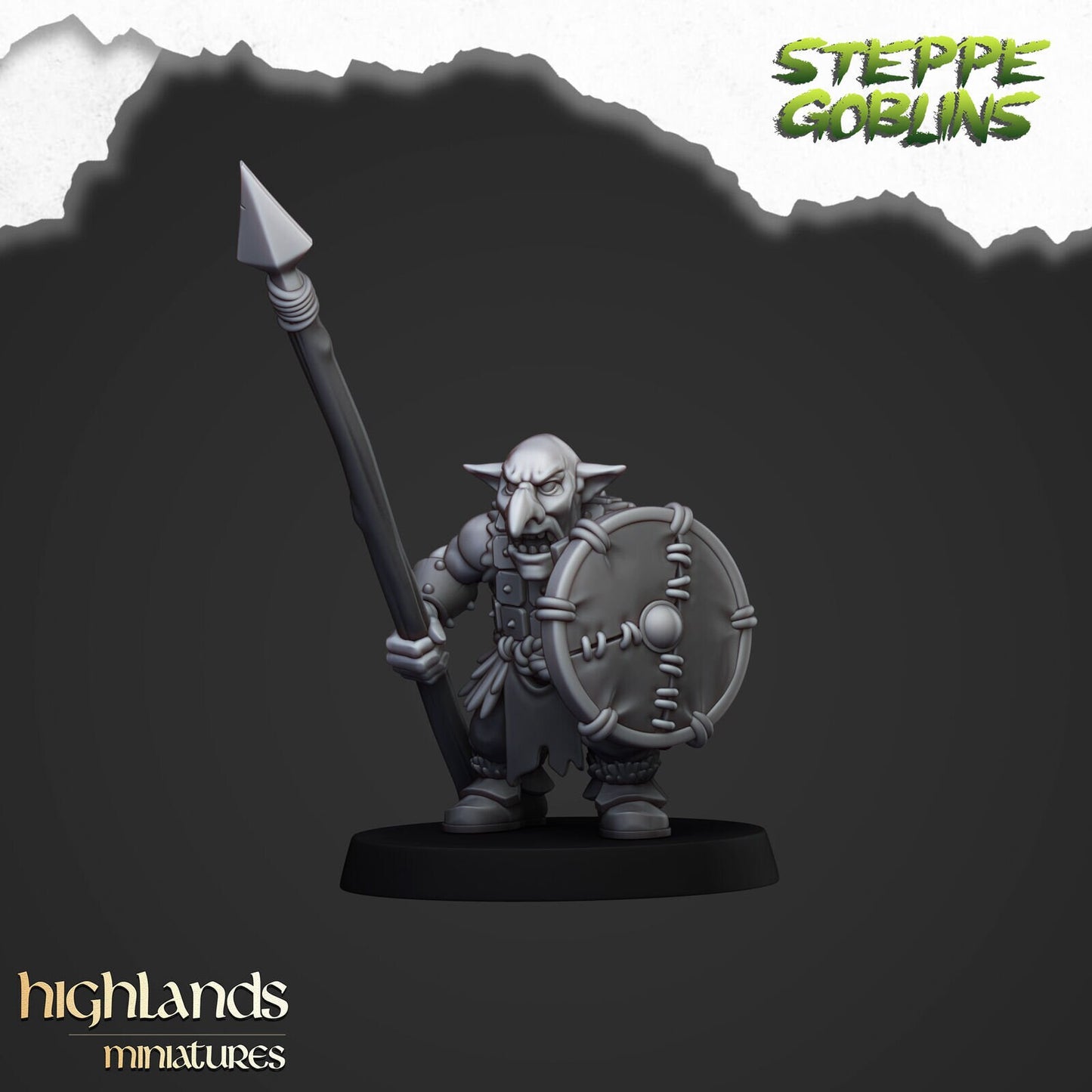Steppe Goblin Spear Warriors – Orc & Goblin Regiment