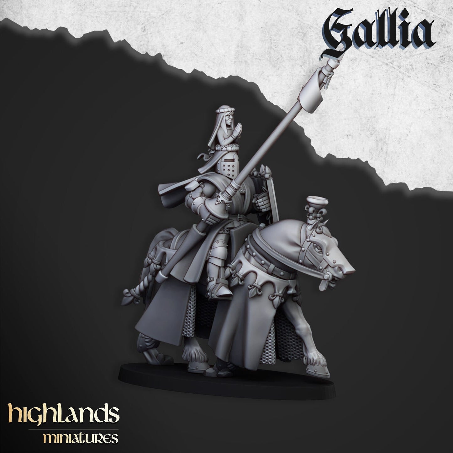 Royal Knights of Gallia | Gallia Army Collection | Highland Miniatures