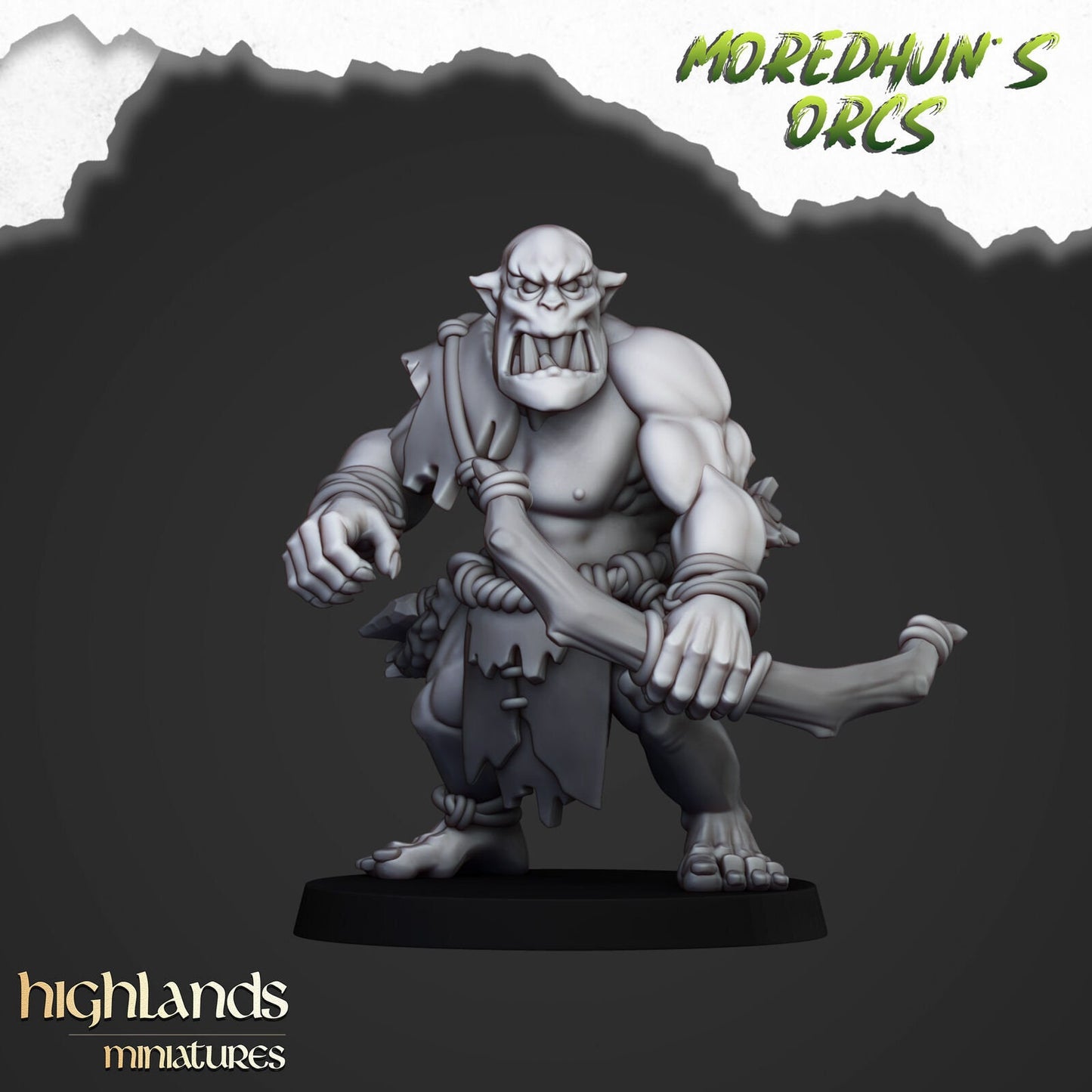Moredhun's Cave Orc Archers – Orc & Goblin Ranged Infantry