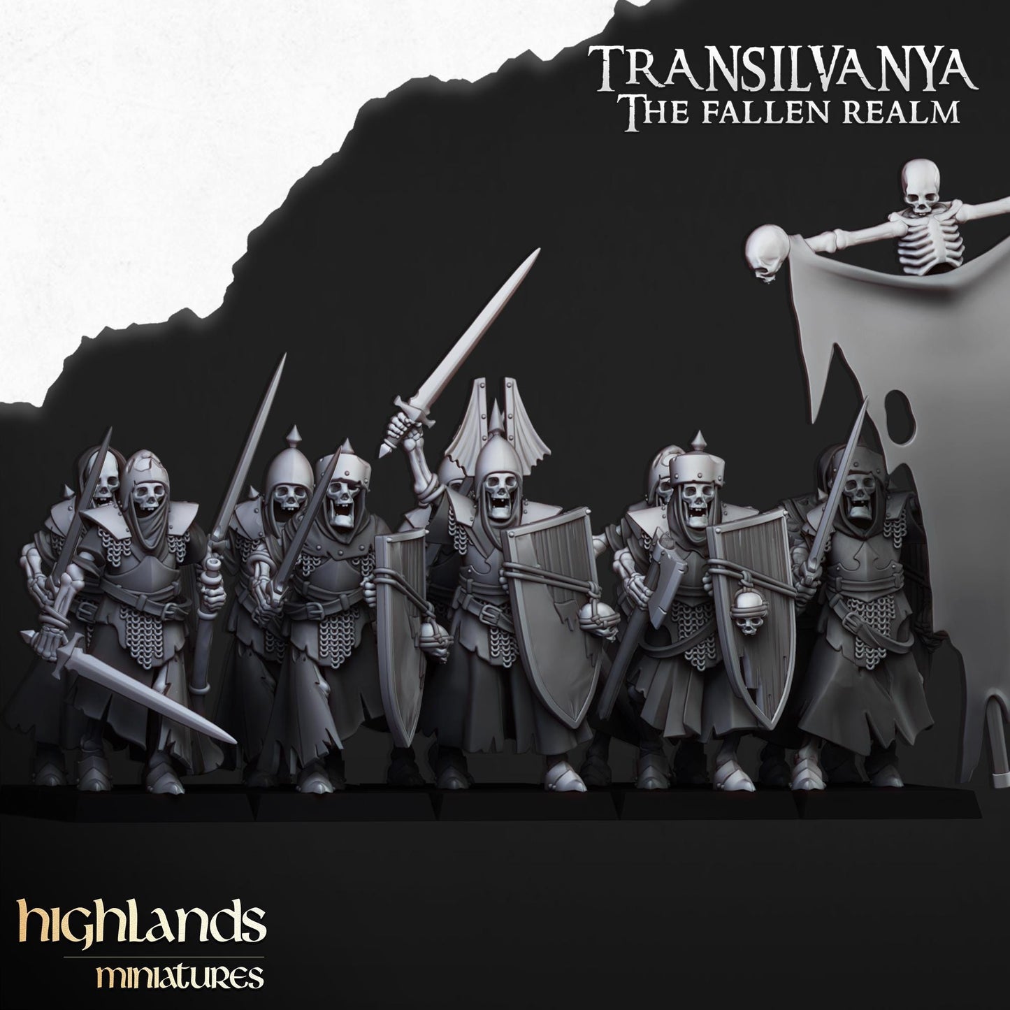 Transilvanya Grave Guard | Transilvanya Army Collection | Highland Miniatures