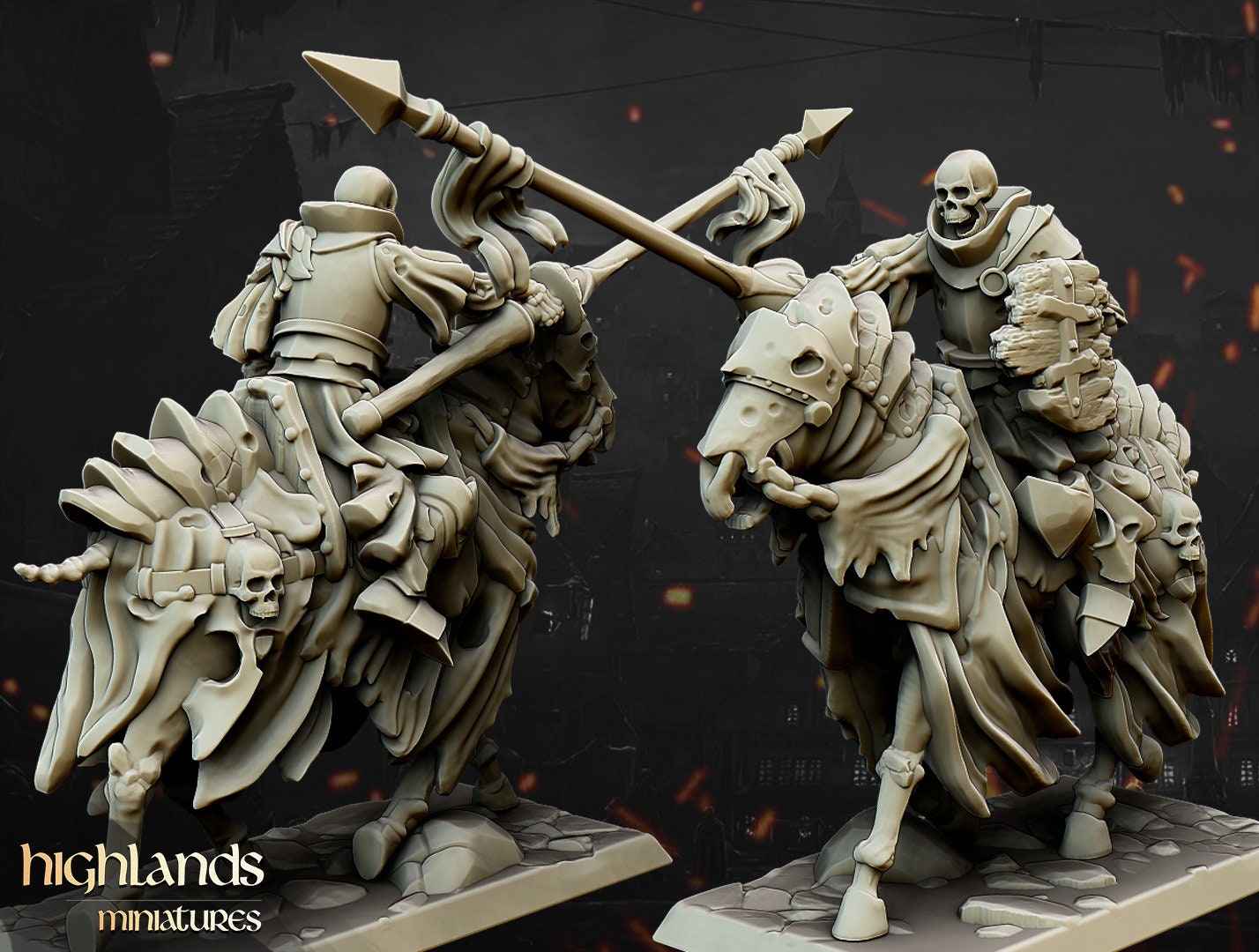 Transilvanya Dark Knights | Transilvanya Army Collection | Highland Miniatures