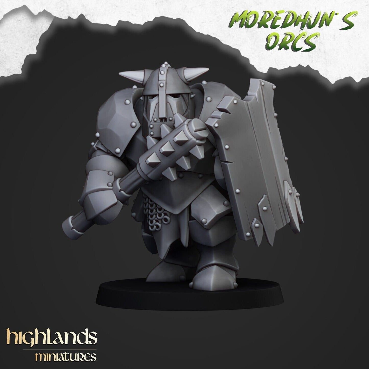 Moredhun's Heavy Armoured Orc Warriors – Orc & Goblin Elite Infantry