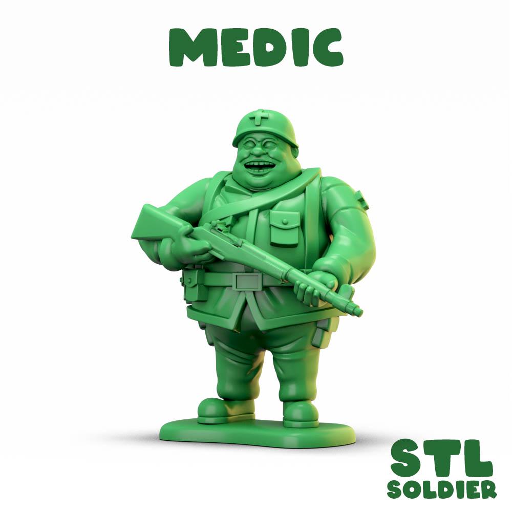 Wargaming Soldiers Easy Build Comic Alternatives FAT Army
