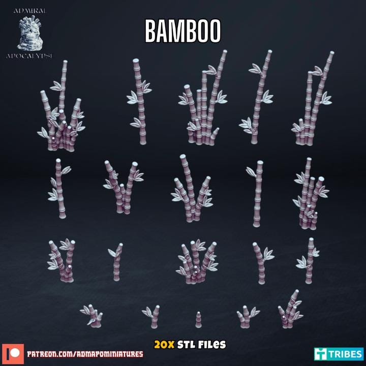 Asian Temple Scatter & Basing Bits | Eastern Fantasy Wargaming Terrain | Admiral Apocalypse