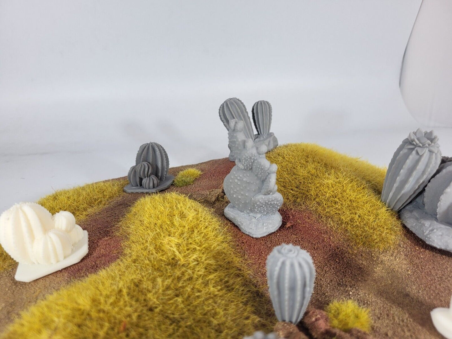 Giant Cacti Scatter Terrain | Desert Wargaming Scenery | Admiral Apocalypse