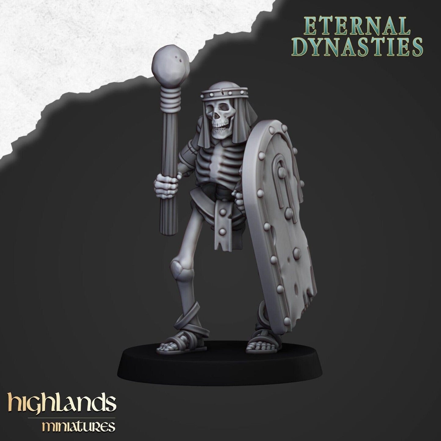 Eternal Dynasties Skeleton Warriors | Eternal Dynasties Army Collection | Highland Miniatures