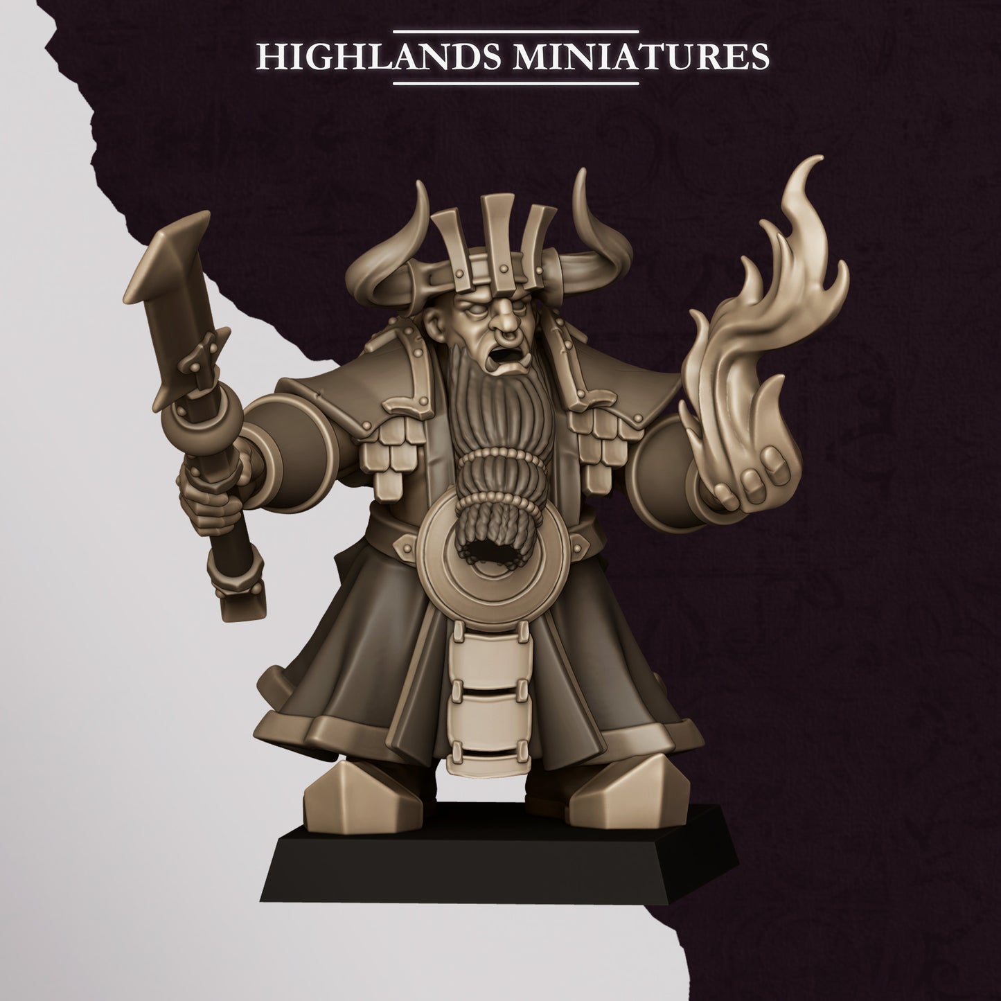 Sons of Marduk Sorcerer | Sons of Marduk Army Collection | Highland Miniatures