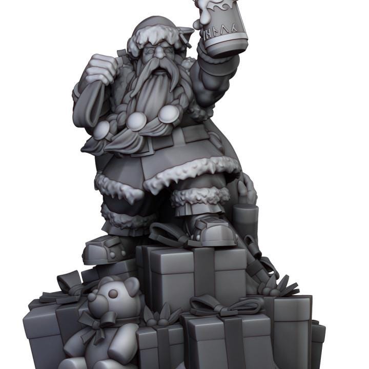 Dwarf Christmas Santa