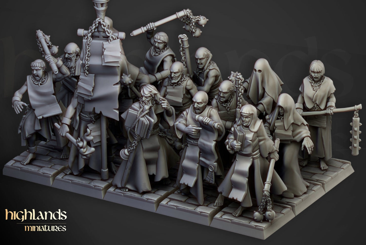 Sunland Fanatical Zealots | Sunland Army Collection | Highland Miniatures