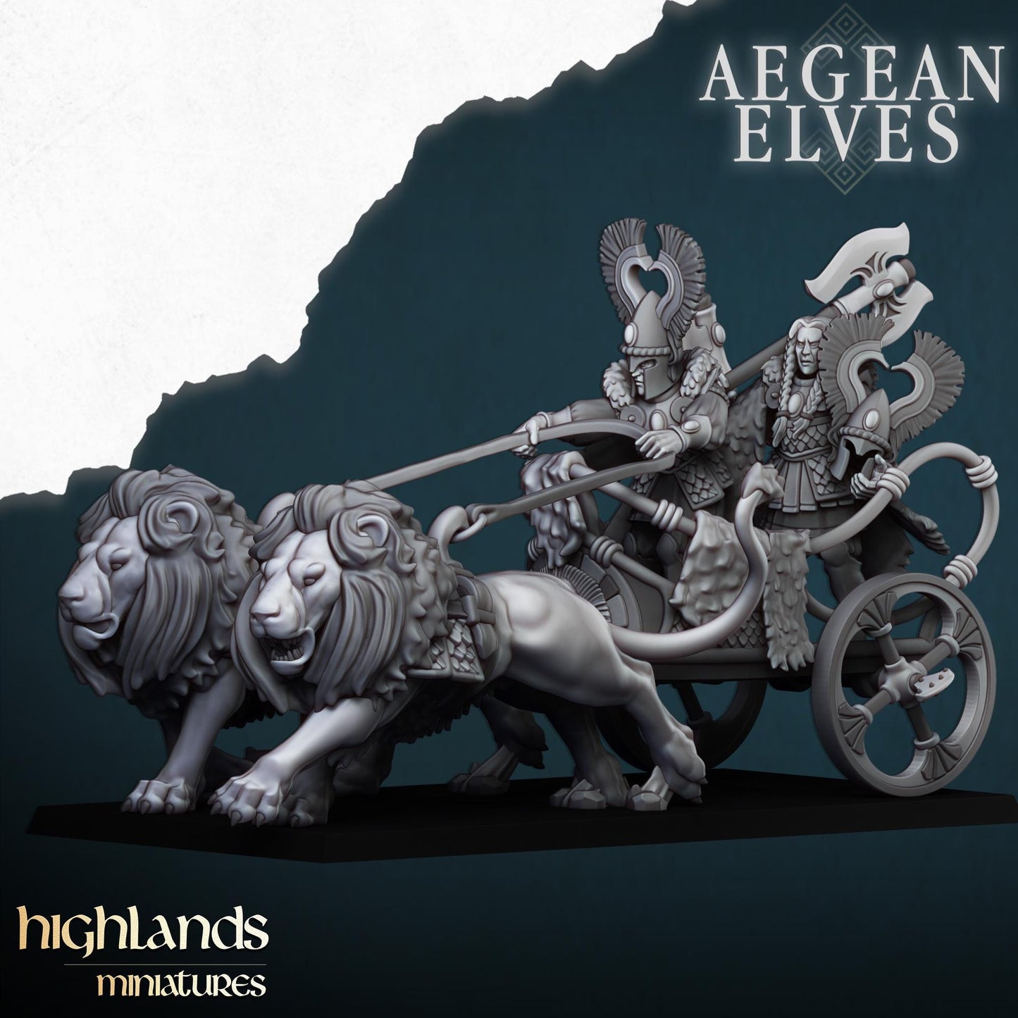 Aegean Elves Nemean Lion Chariot