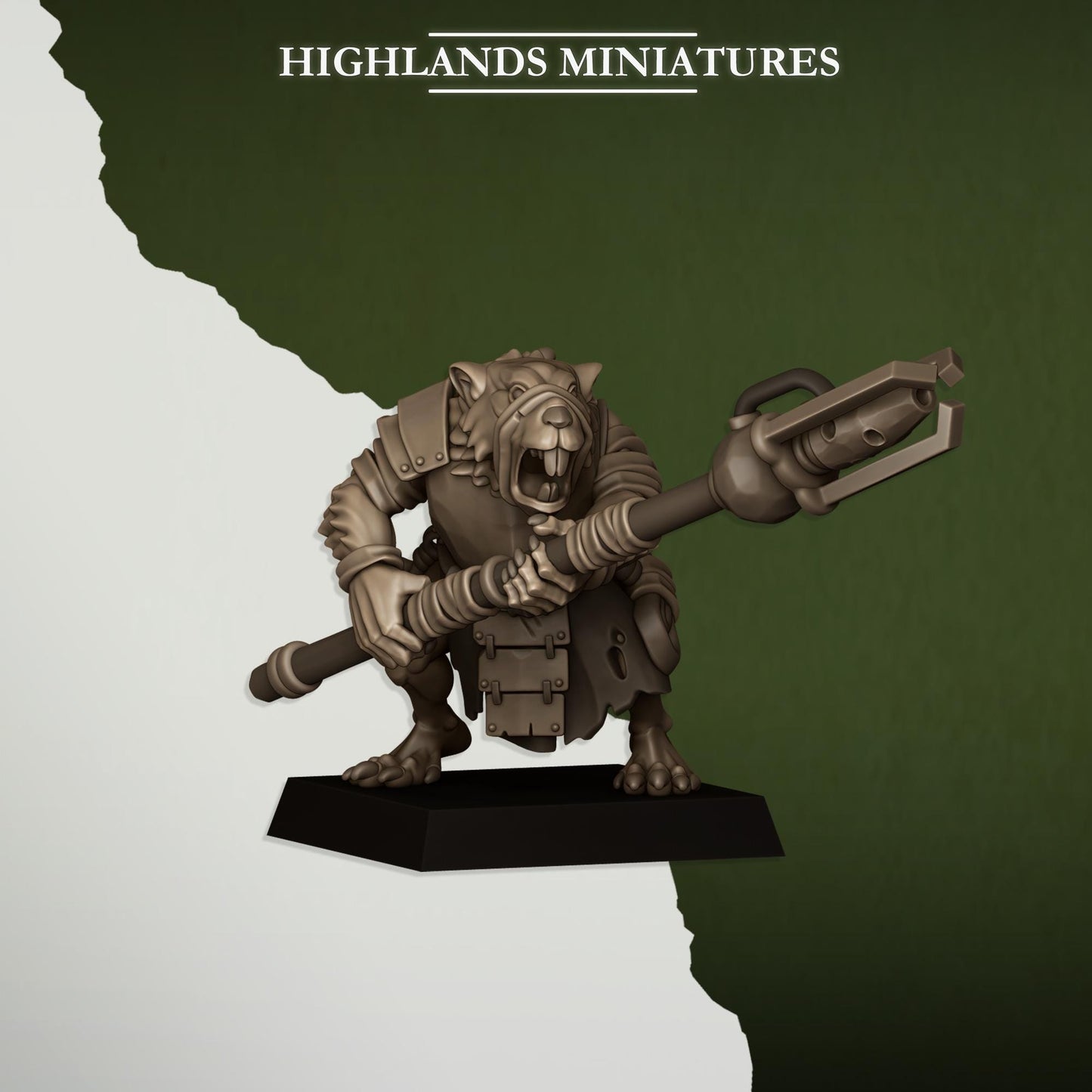 Sewer Rats Vermin Ratgors & Ratgor Master | Sewer Rats Army Collection | Highland Miniatures