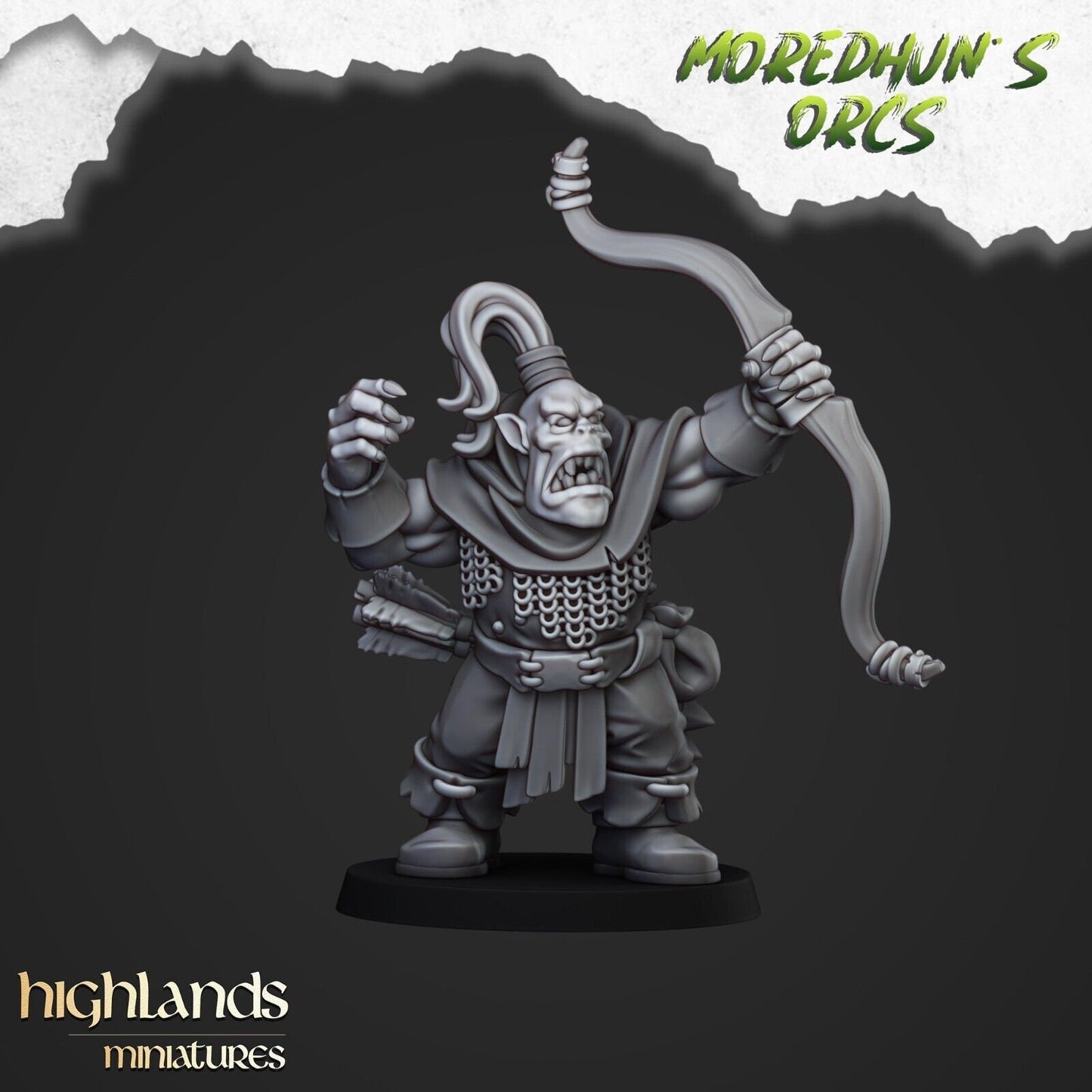 Moredhun's Orc Archers – Orc & Goblin Ranged Infantry Regiment