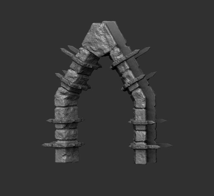 Slice & Slot Desolate Dungeons - Arches and Doors