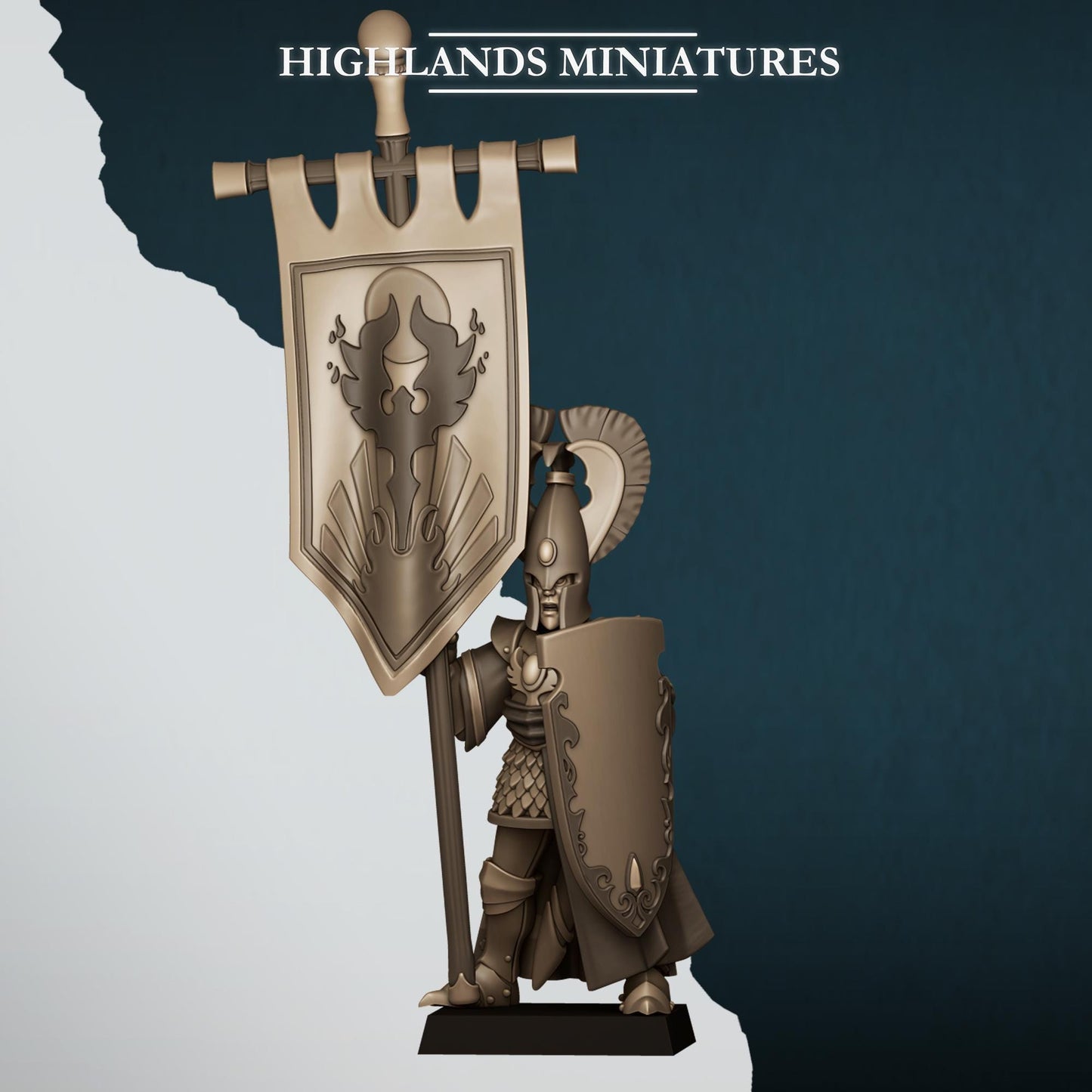Aegean Elves Battle Standard Bearer