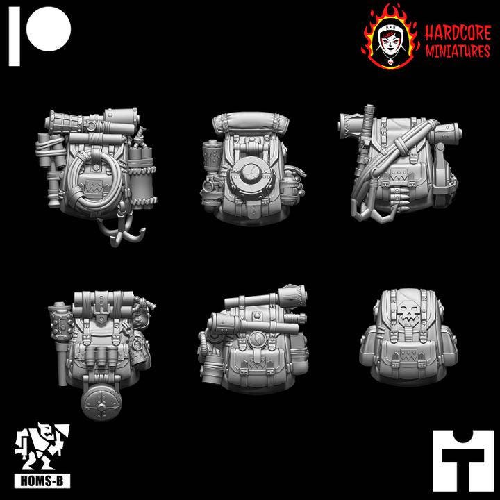 Modular Space Ork Kommandos | Elite Greenskin Strike Force | Hardcore Miniatures
