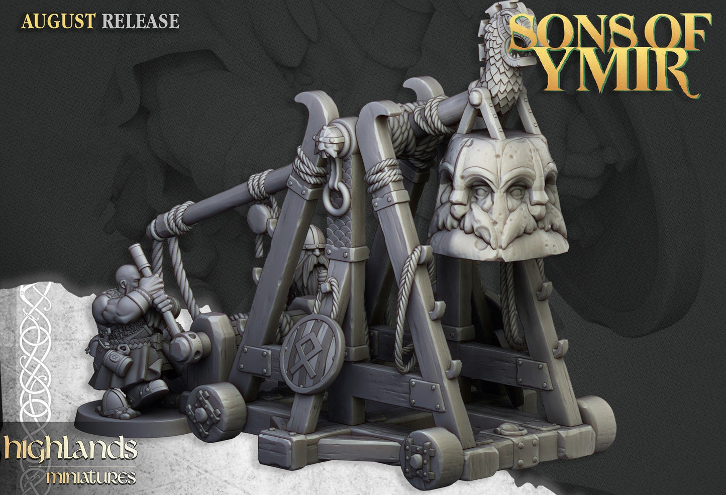 Dwarf Siege Engines | Sons of Ymir | Highland Miniatures
