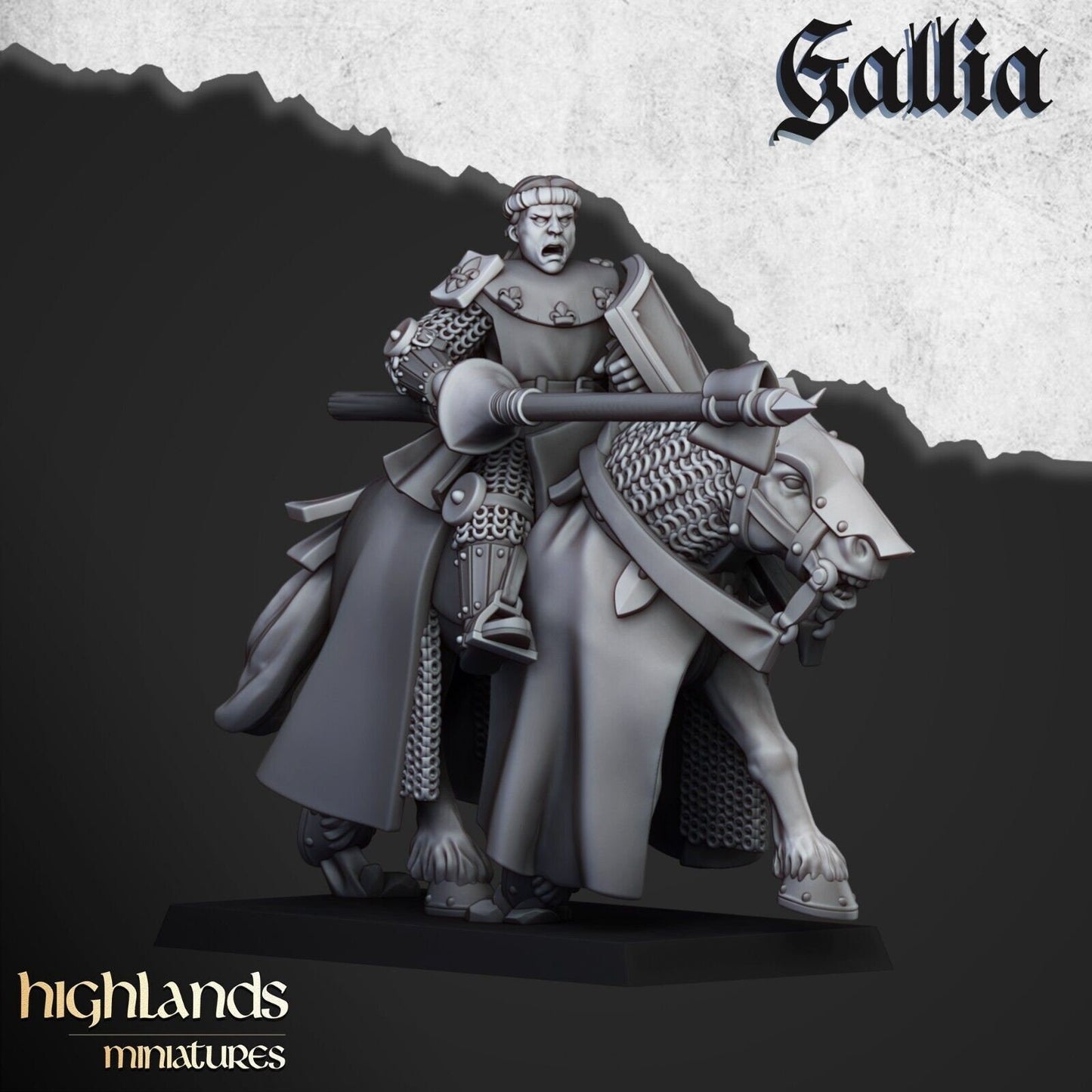 Young Knights of Gallia | Gallia Army Collection | Highland Miniatures