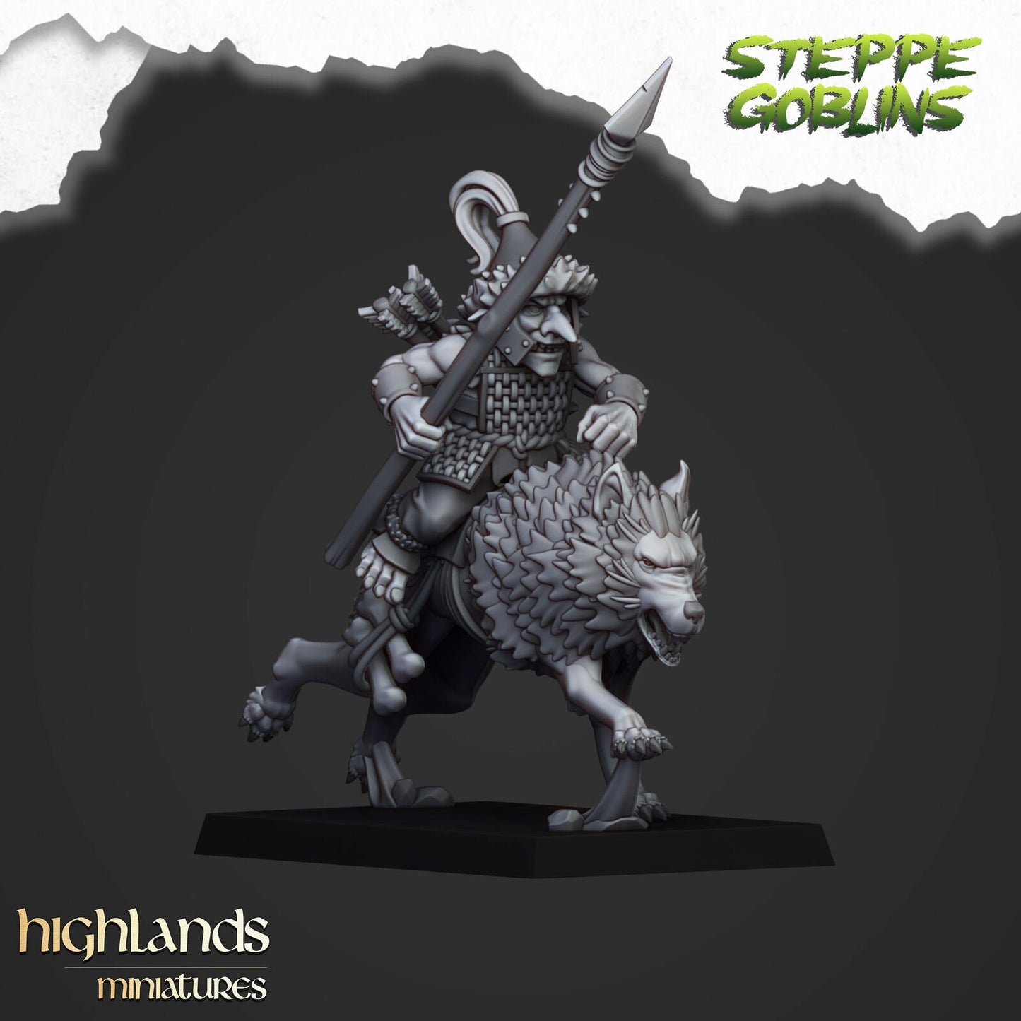 Steppe Goblin Wolf Riders – Orc & Goblin Fast Cavalry