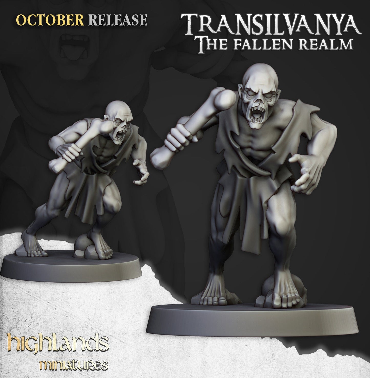 Transilvanya Ghouls | Transilvanya Army Collection | Highland Miniatures
