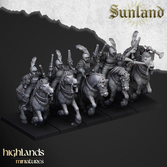 Sunland Imperial Pistoleers | Sunland Army Collection | Highland Miniatures