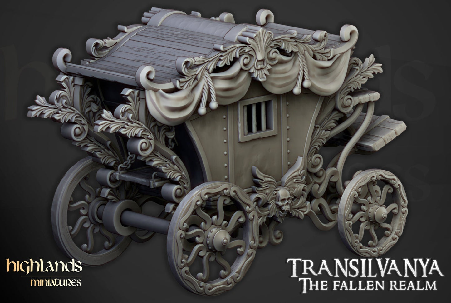 Transilvanya Spectral Coach | Transilvanya Army Collection | Highland Miniatures