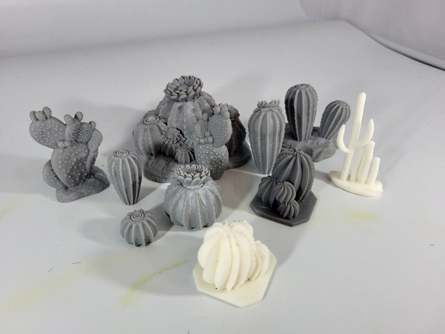 Giant Cacti Scatter Terrain | Desert Wargaming Scenery | Admiral Apocalypse
