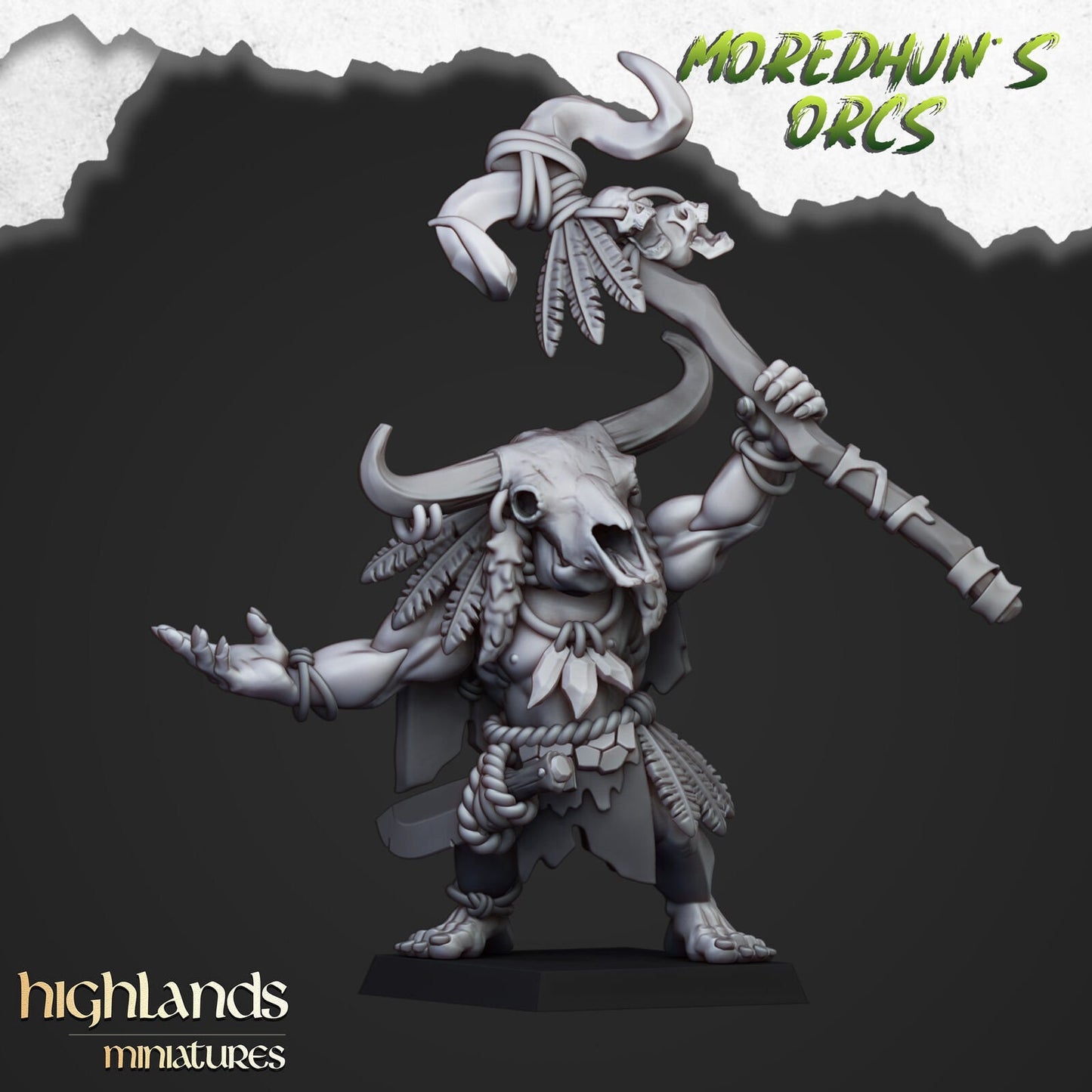 Moredhun's Cave Orc Shaman – Orc & Goblin Wizard Hero