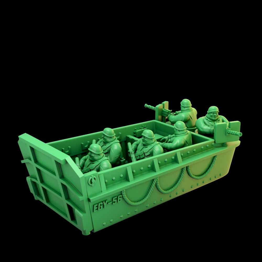 Wargaming Soldiers Easy Build Comic Alternatives FAT Army - Vehicles