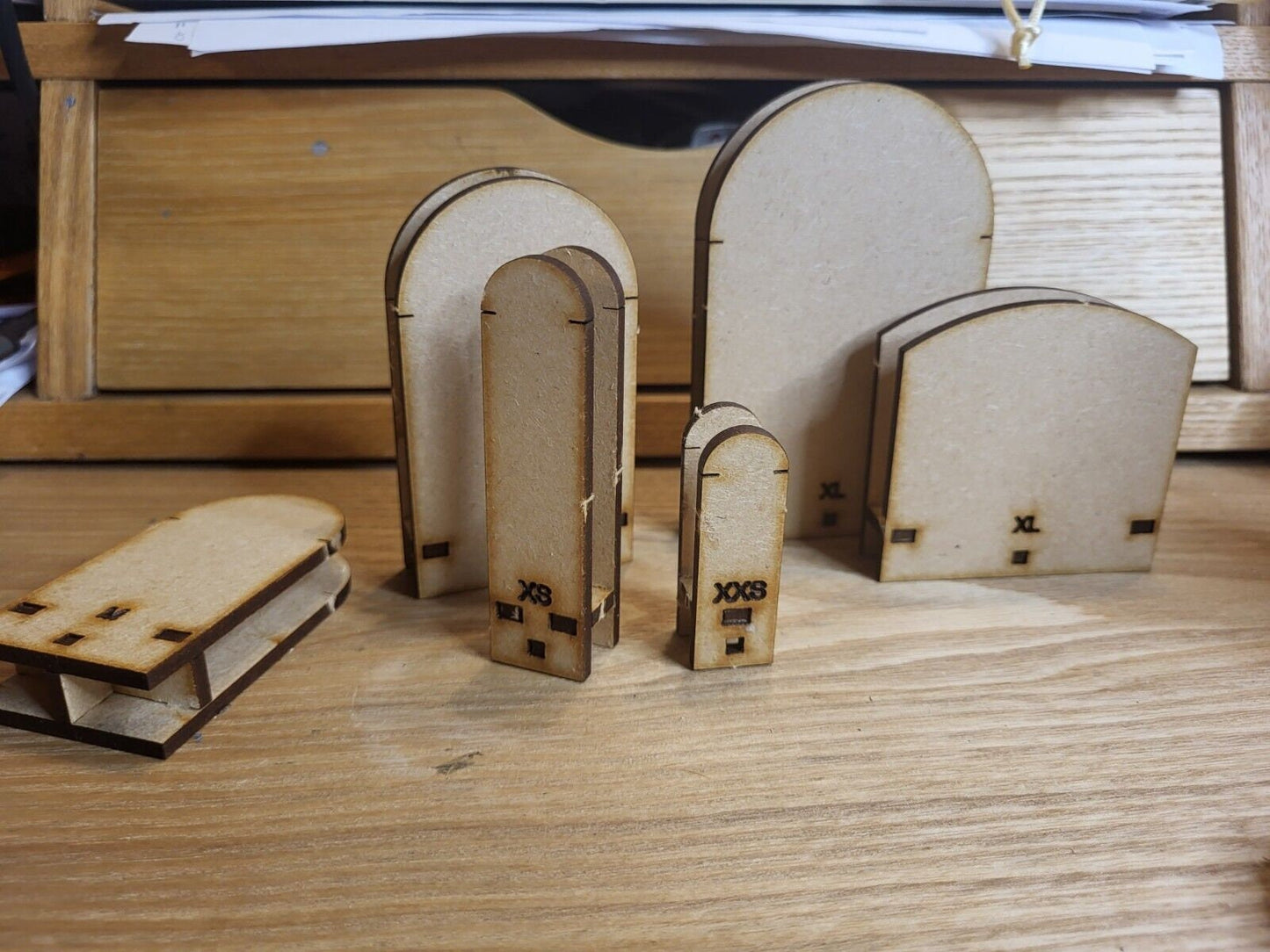 MDF Terrain Jig Set: 28mm Wargame Scenery - Slice & Slot Design
