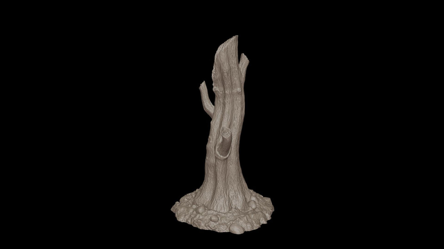 Dead Tree Stumps - Pack of 6 - Scatter Terrain for Wargaming