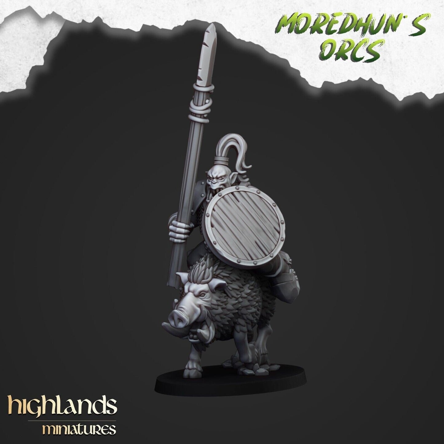 Moredhun's Orc Boar Boys – Mounted Spear Cavalry
