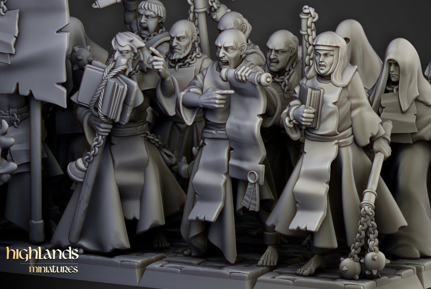 Sunland Fanatical Zealots | Sunland Army Collection | Highland Miniatures