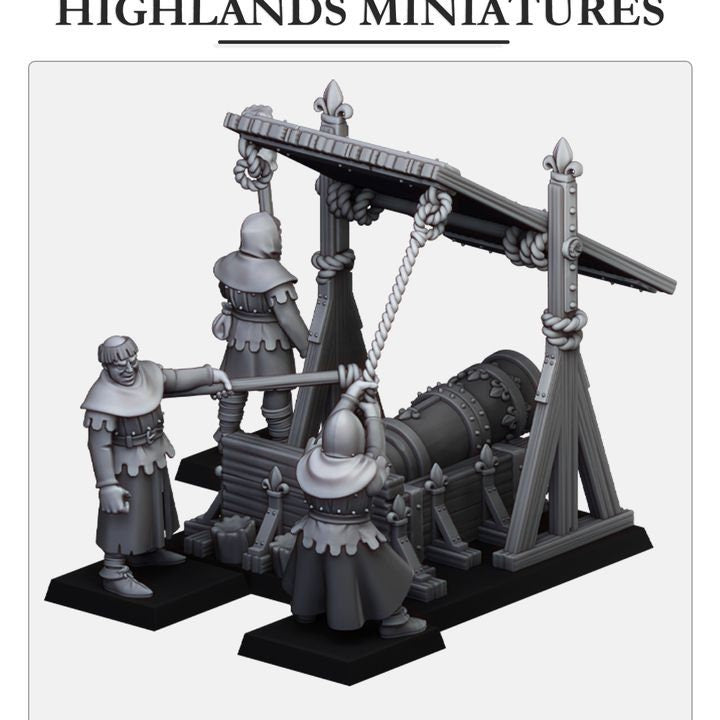 Gallia Border Prince Bombard | Gallia Army Collection | Highland Miniatures
