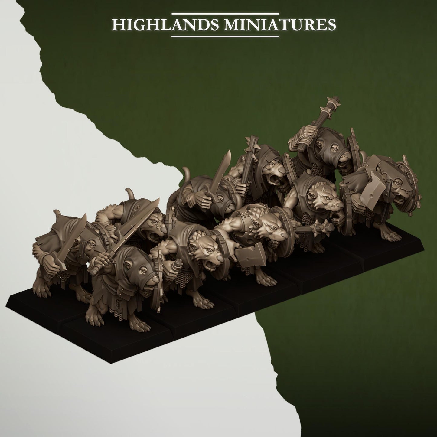 Sewer Rats Regiment | Sewer Rats Army Collection | Highland Miniatures