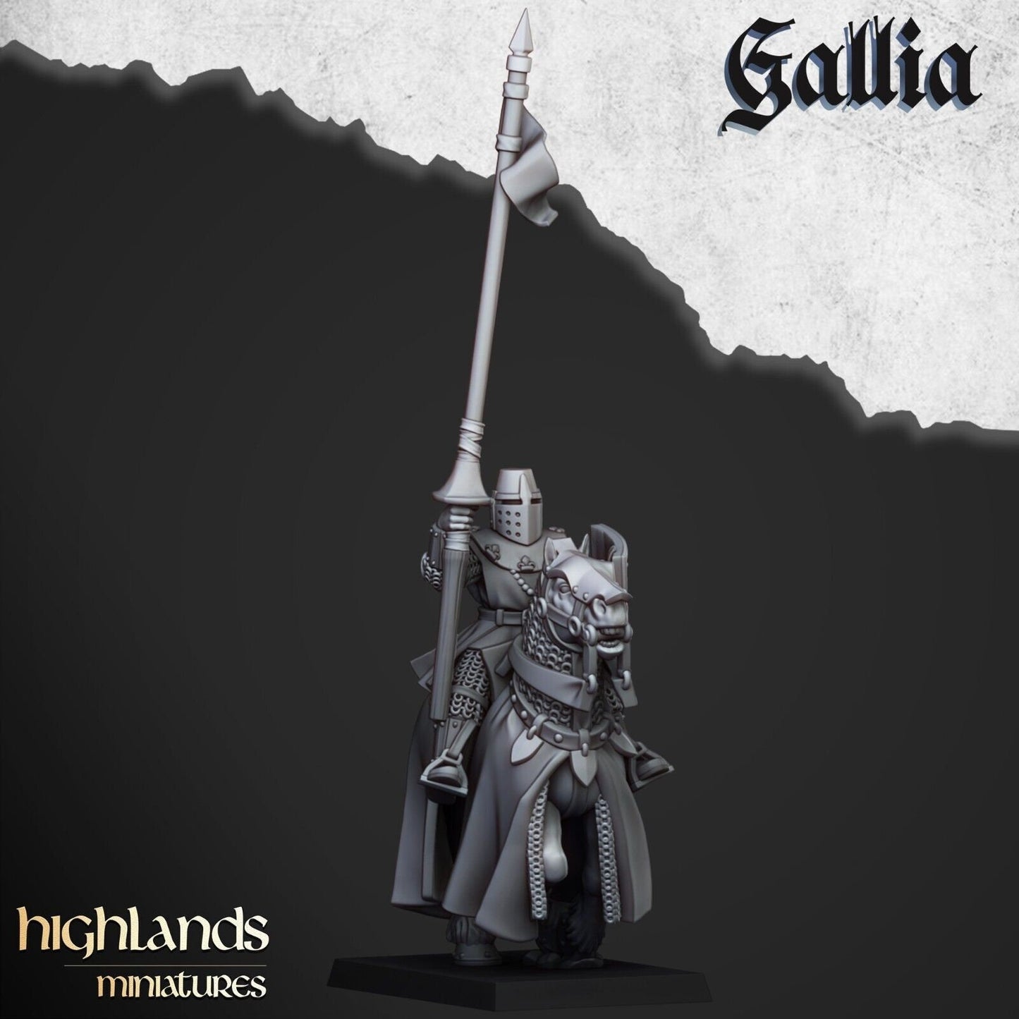 Young Knights of Gallia | Gallia Army Collection | Highland Miniatures