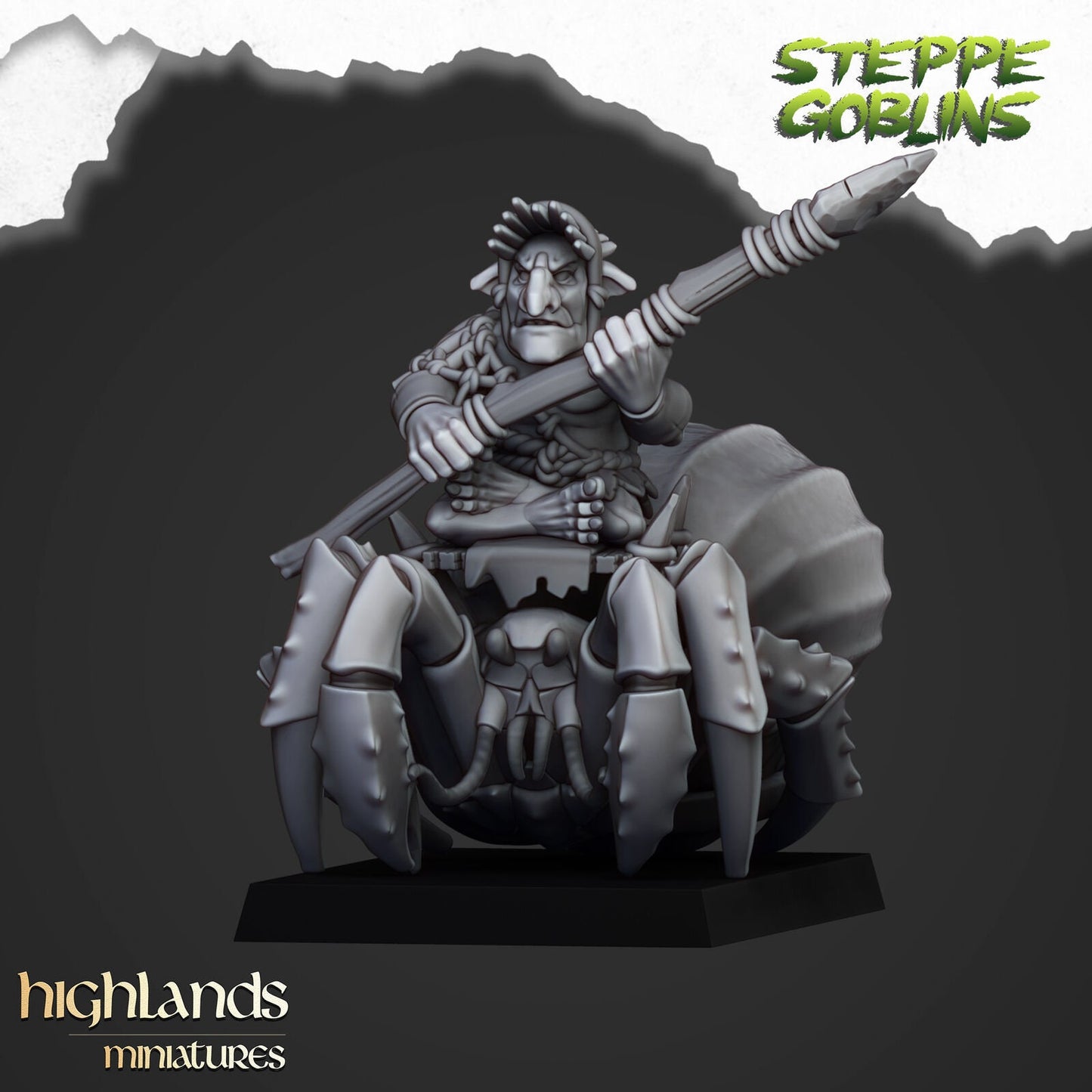 Steppe Goblin Crab Riders – Orc & Goblin Cavalry Regiment
