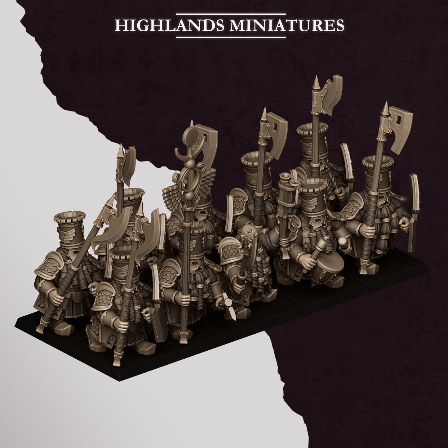 Sons of Marduk Heavy Guard with 1h axe & shield