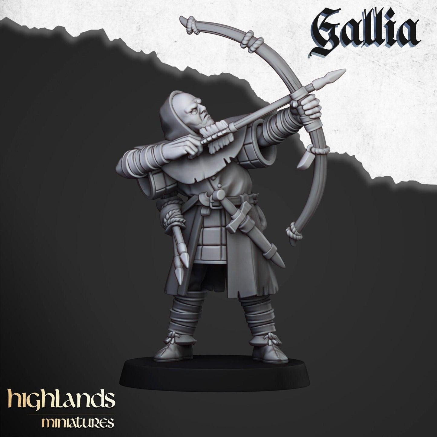 Archers of Gallia | Gallia Army Collection | Highland Miniatures