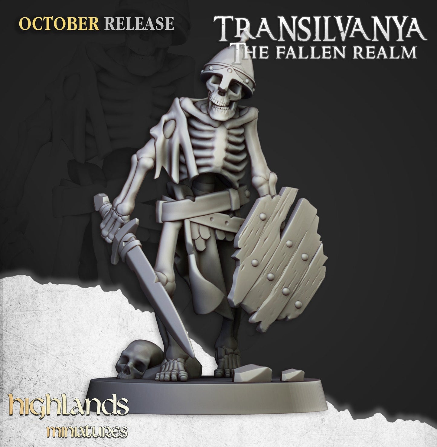 Transilvanya Skeleton Warriors | Transilvanya Army Collection | Highland Miniatures