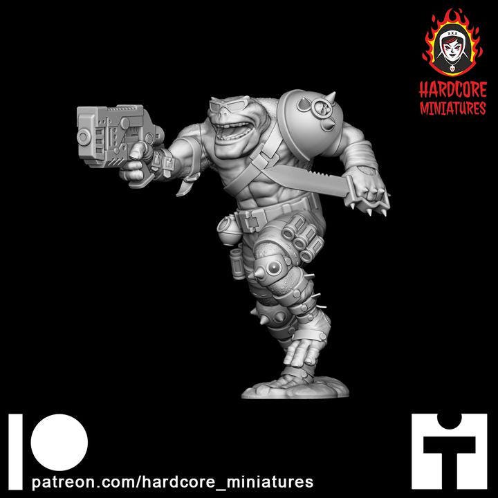 Alien Fighter Trio | Zitz, Rash & Pimple | Sci-Fi Wargaming Miniatures | Hardcore Miniatures