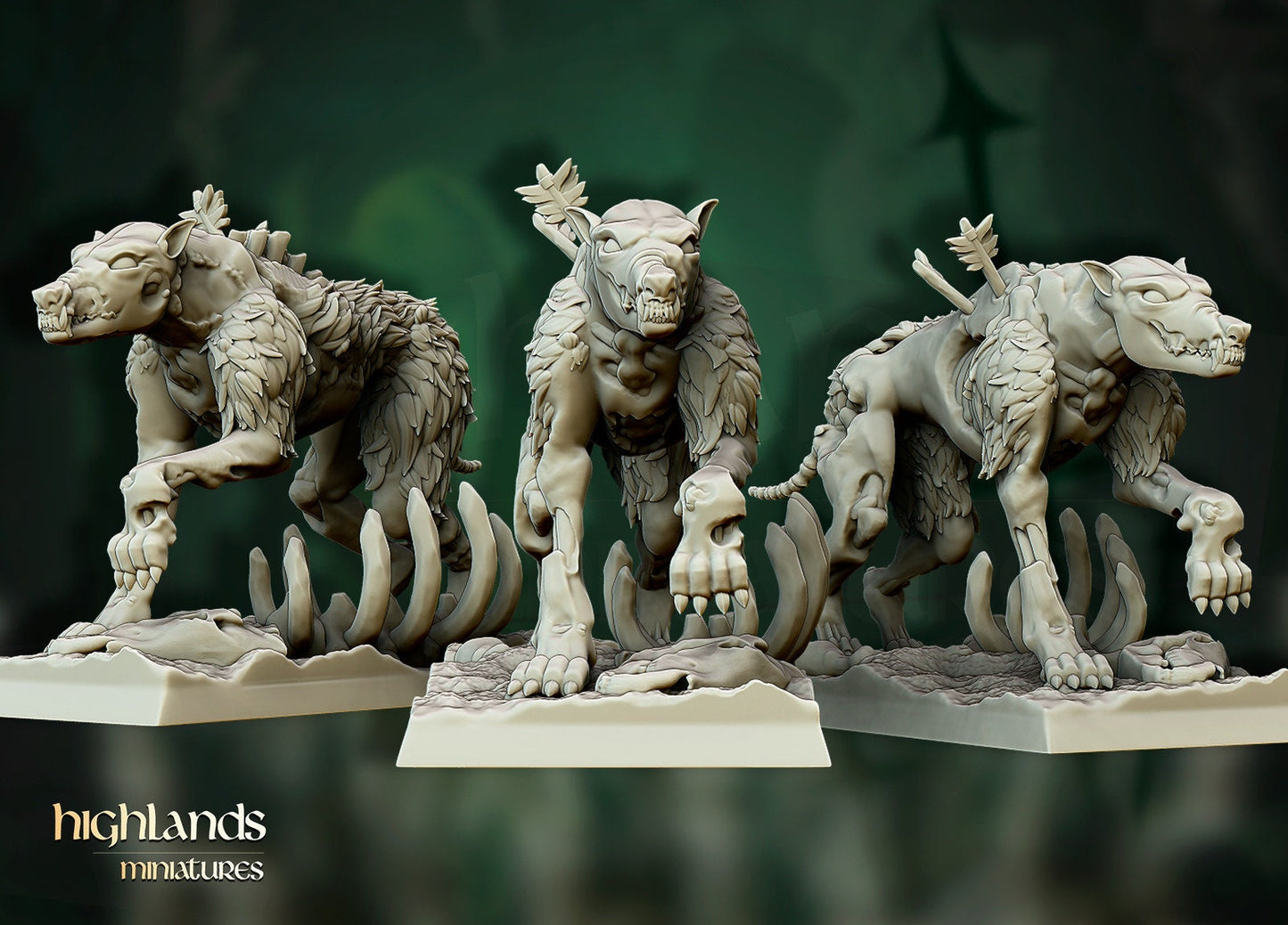 Transilvanya Direwolves | Transilvanya Army Collection | Highland Miniatures