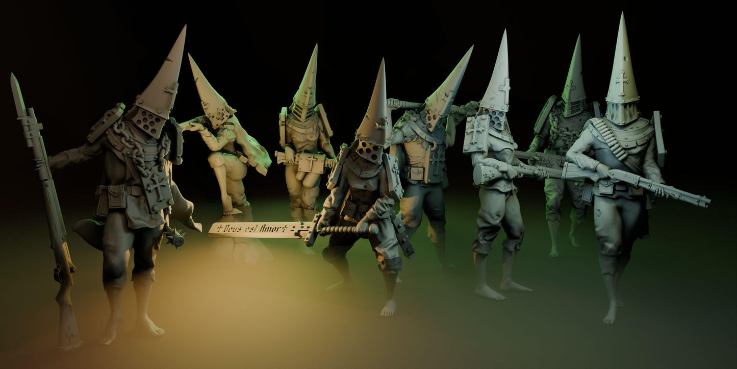 Afflicted Trench Warriors themed Warband