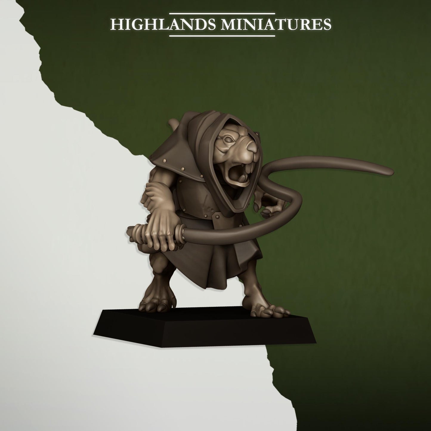 Sewer Rats Giant Rats & Rat Masters | Sewer Rats Army Collection | Highland Miniatures