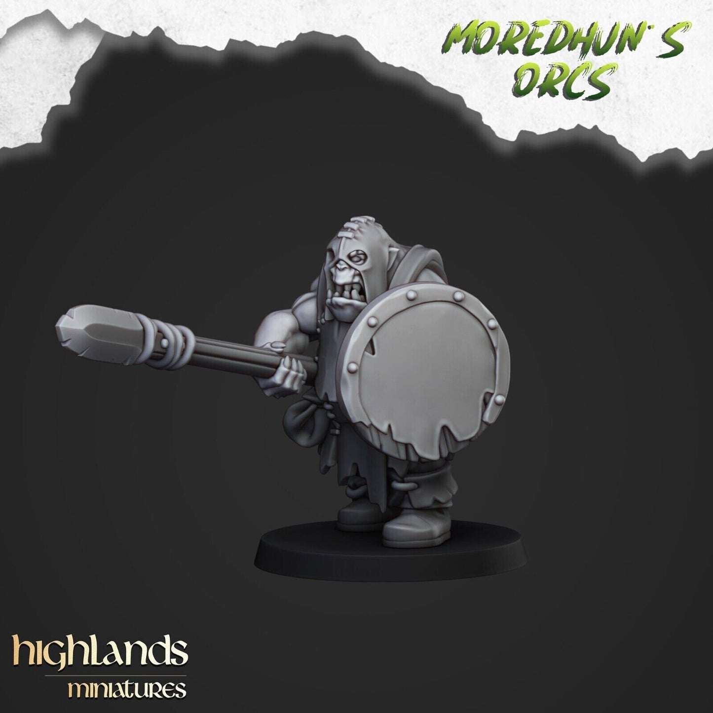 Moredhun's Orc Spear Warriors – Orc & Goblin Infantry Regiment