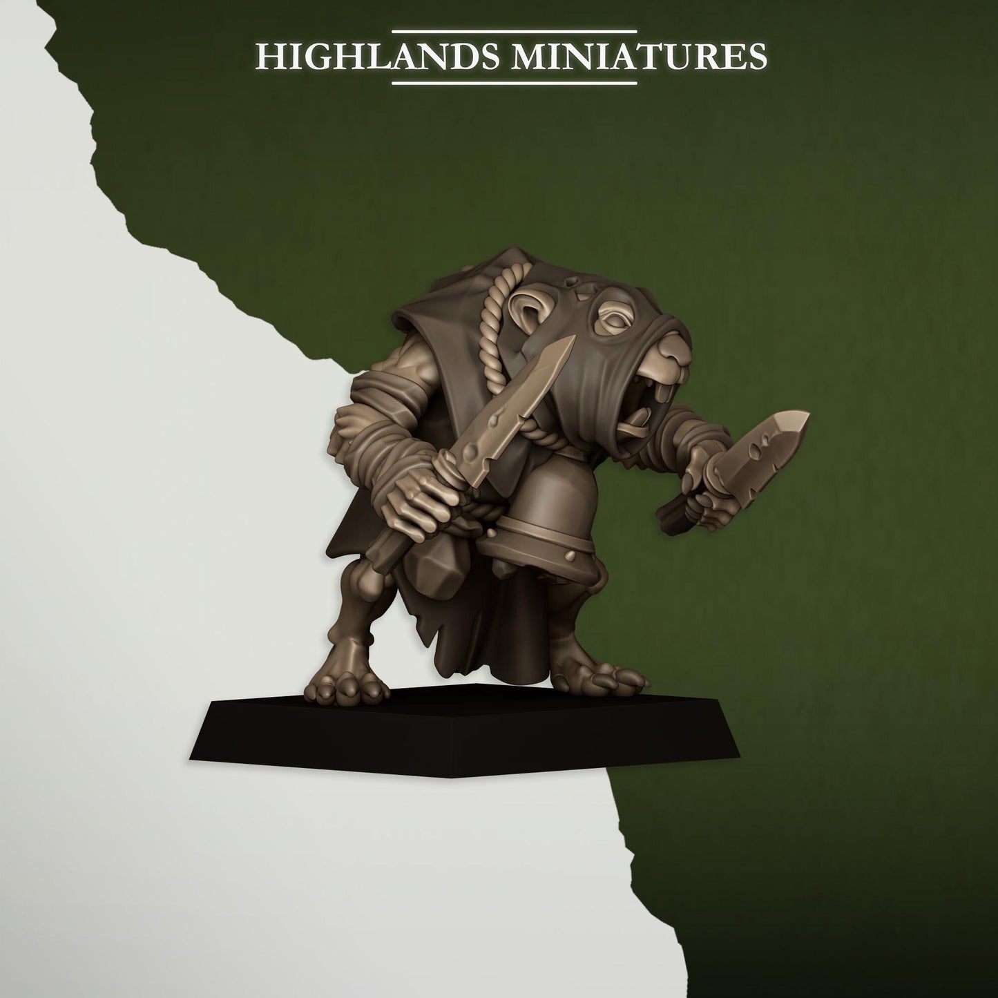 Sewer Rats Vermin Acolytes Regiment | Sewer Rats Army Collection | Highland Miniatures