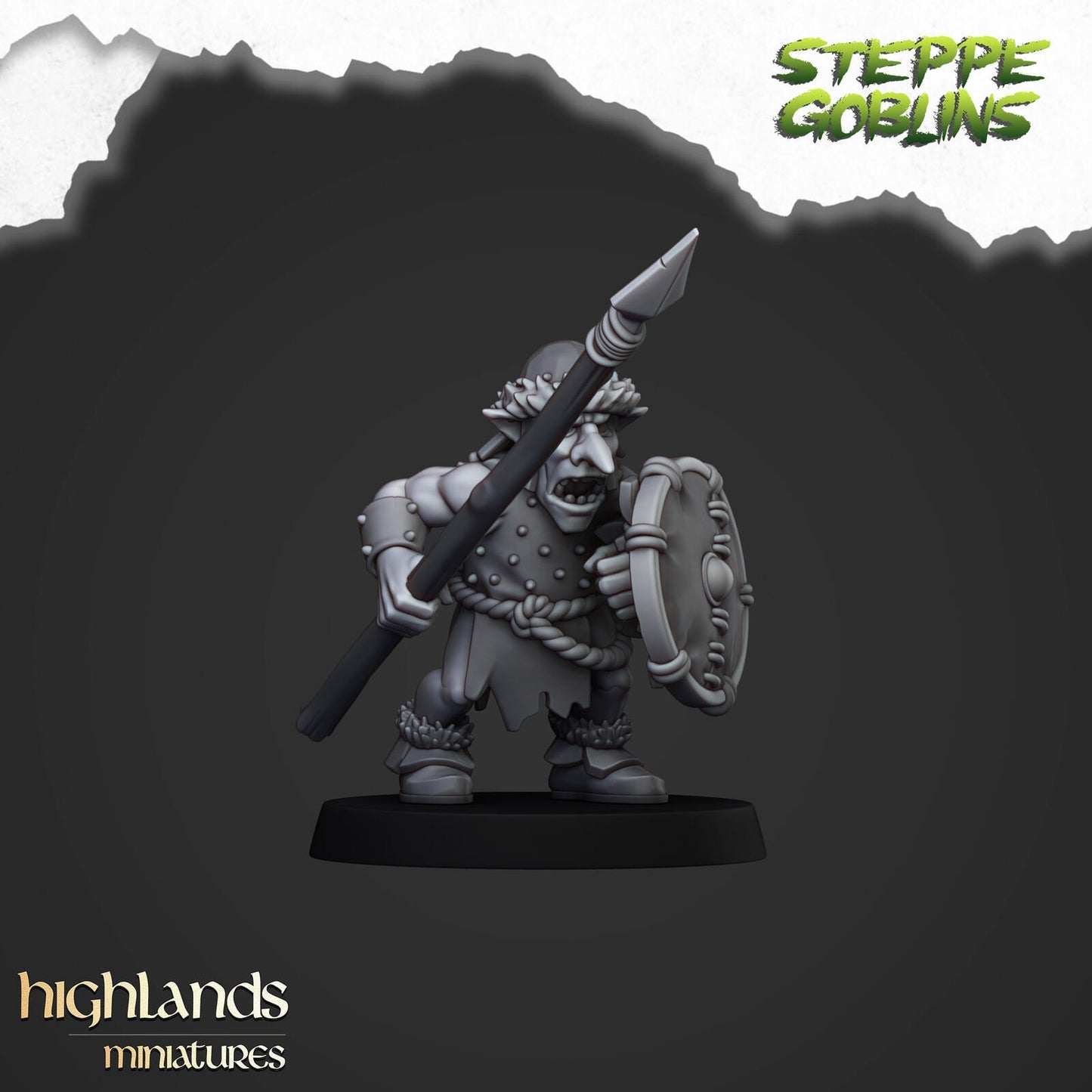 Steppe Goblin Spear Warriors – Orc & Goblin Regiment