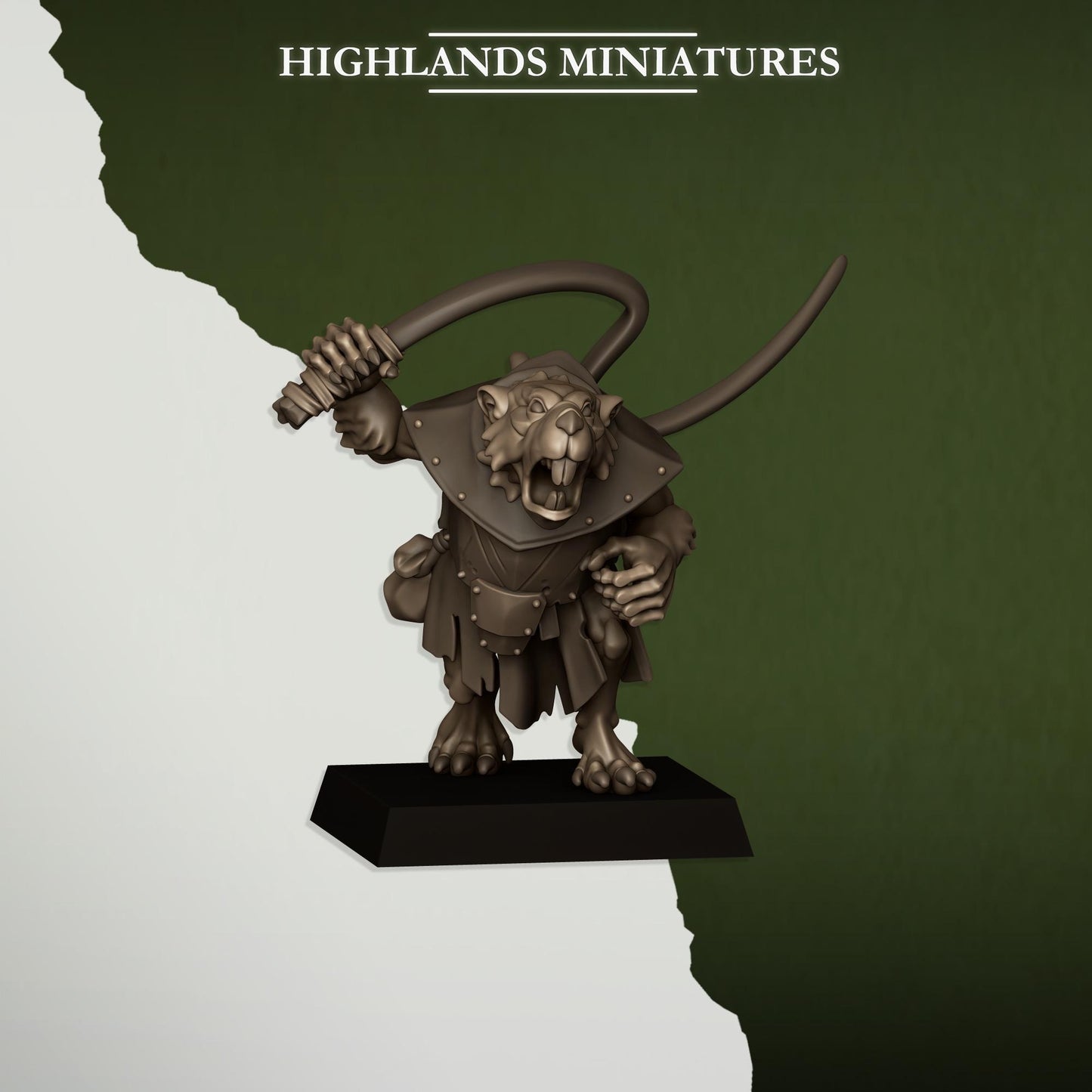 Sewer Rats Giant Rats & Rat Masters | Sewer Rats Army Collection | Highland Miniatures