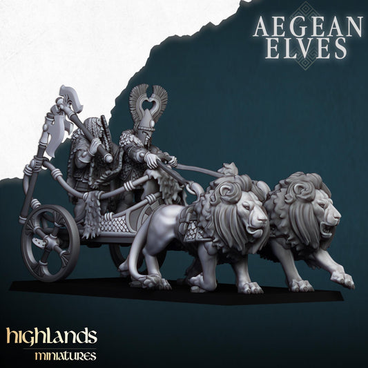Aegean Elves Nemean Lion Chariot