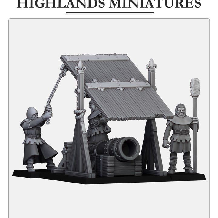 Gallia Border Prince Bombard | Gallia Army Collection | Highland Miniatures