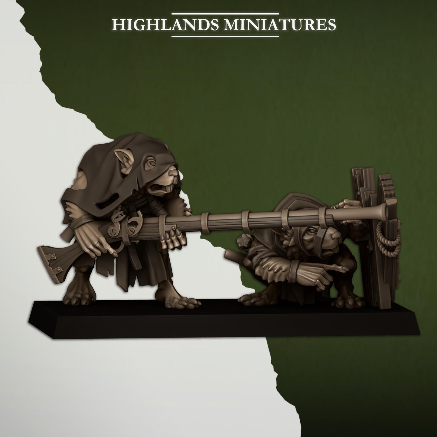 Sewer Rats Vermin Snipers | Sewer Rats Army Collection | Highland Miniatures